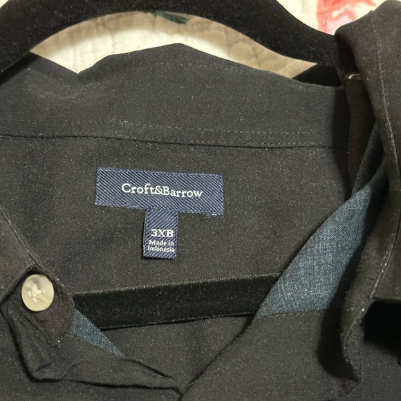 Men’s Croft & Barrow guayabera shirt. Size 3XL. - Picture 6 of 7